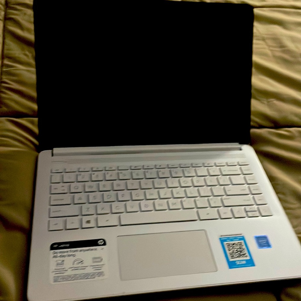 Laptop used once,missing charger